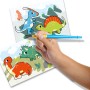 Disegni da dipingere SES Creative Colouring with Water Dinosauri di SES Creative, Kit di pittura - Rif: S7186752, Prezzo: 29,...