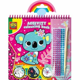 Pictures to colour in SES Creative Activity Colouring Book 3-in-1 Notebook by SES Creative, Notebooks and colouring books - R...