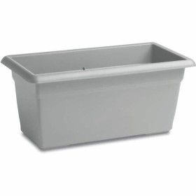 Maceta Mediterraneo Rectangular Gris Plástico 80 cm de BigBuy Garden, Macetas para flores - Ref: S7186810, Precio: 36,32 €, D...