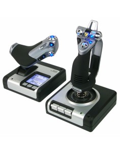 Joystick Logitech SAITEK X52 da Logitech, Dispositivi di realtà virtuale - Ref: S7813736, Precio: 172,18 €, Descuento: %