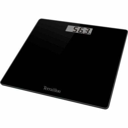 Balance Numérique de Salle de Bain Terraillon Tsquare Noir 180 kg de Terraillon, Balances - Réf : S7187766, Prix : 37,10 €, R...