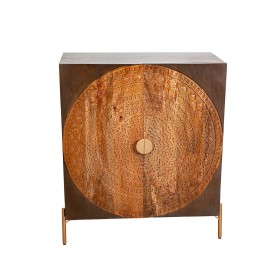 Credenza Romimex Marrone Metallo Legno di mango 80 x 95 x 40 cm di Romimex, Credenze e buffet - Rif: D1617965, Prezzo: 659,62...