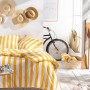 Capa nórdica TODAY Summer Stripes Amarelo 240 x 220 cm de TODAY, Edredão e capas de edredão - Ref: S7187954, Preço: 38,20 €, ...