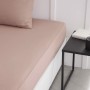 Fitted bottom sheet TODAY Essential Light Pink 90 x 190 cm by TODAY, Sheets and pillowcases - Ref: S7187970, Price: 24,88 €, ...