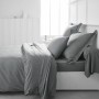 Fitted bottom sheet TODAY Essential Light grey 140 x 190 cm Grey by TODAY, Sheets and pillowcases - Ref: S7187976, Price: 26,...