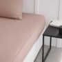 Fitted bottom sheet TODAY Essential 140 x 200 cm Light Pink by TODAY, Sheets and pillowcases - Ref: S7187994, Price: 28,54 €,...