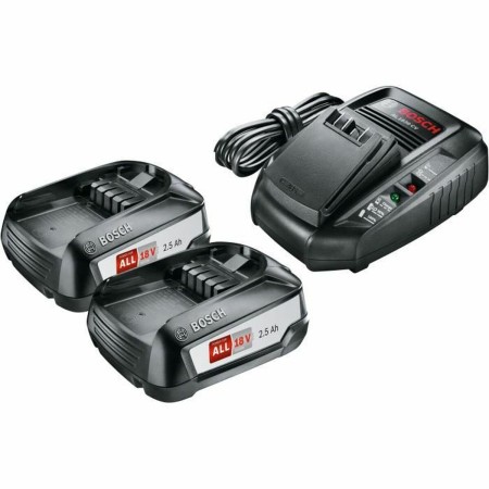 Charger and rechargeable battery set BOSCH 1600A011LD 2,5 Ah Litio Ion 18 V by BOSCH, Accessories for wireless tools - Ref: S...