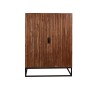 Armoire Romimex Marron Bois d'acacia 40 x 140 x 95 cm de Romimex, Buffets, crédences et vaisseliers - Réf : D1617977, Prix : ...