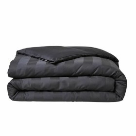 Nordic cover TODAY Satin Black 220 x 240 cm Anthracite by TODAY, Quilts and quilt covers - Ref: S7188089, Price: 61,52 €, Dis...