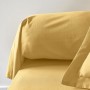 Pillowcase TODAY Essential 45 x 185 cm Yellow by TODAY, Sheets and pillowcases - Ref: S7188236, Price: 22,28 €, Discount: %