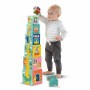 Playset SES Creative Block tower to stack with animal figurines 10 Piezas de SES Creative, Playsets de figuras de juguete - R...