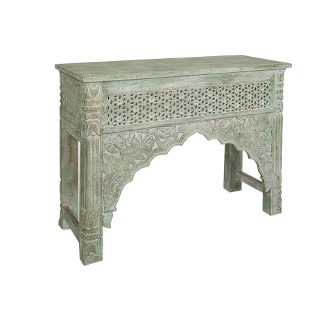 Console Romimex Blanc Bois de manguier 125 x 90 x 40 cm de Romimex, Tables - Réf : D1617986, Prix : 687,33 €, Remise : %