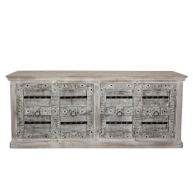 Buffet Romimex Blanc Bois de manguier 222 x 96 x 50 cm de Romimex, Buffets, crédences et vaisseliers - Réf : D1617988, Prix :...