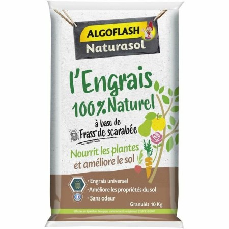 Fertilizante para plantas Algoflash Naturasol 10 kg de Algoflash, Fertilizantes multiusos - Ref: S7188369, Preço: 48,39 €, De...