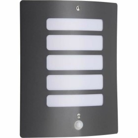 Luz de Parede Brilliant Todd Exterior Detetor de Movimento Antracite Metal 60 W E27 de Brilliant, Apliques de exterior - Ref:...