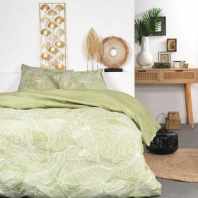 Housse de Couette SUNSHINE TODAY Floral Vert 240 x 260 cm de TODAY, Couettes et housses de couette - Réf : S7188509, Prix : 4...