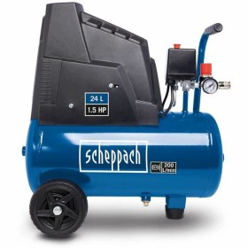 Compresseur d'air Scheppach HC30OX Horizontal 1100 W 8 bar 24 L de Scheppach, Compresseurs d'air - Réf : S7188593, Prix : 159...