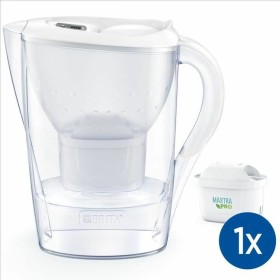 Carafe Filtrante Brita Marella Blanc 2,4 L de Brita, Carafes filtrantes - Réf : S7188628, Prix : 37,91 €, Remise : %