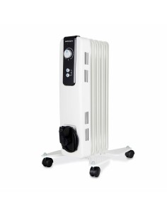 Radiador de Óleo (7 corpos) EDM Branco 1500 W | Tienda24 Tienda24.eu