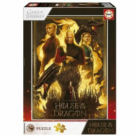 Puzzle Educa House of The Dragon 1000 Pièces de Educa, Puzzles classiques - Réf : S7188681, Prix : 30,48 €, Remise : %