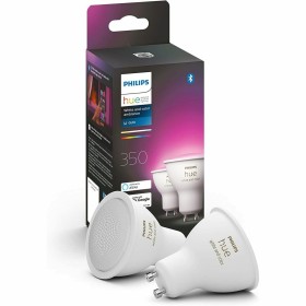 Bombilla Inteligente Philips Pack de 2 GU10 de Philips, Enchufes inteligentes y a control remoto - Ref: S7188871, Precio: 119...