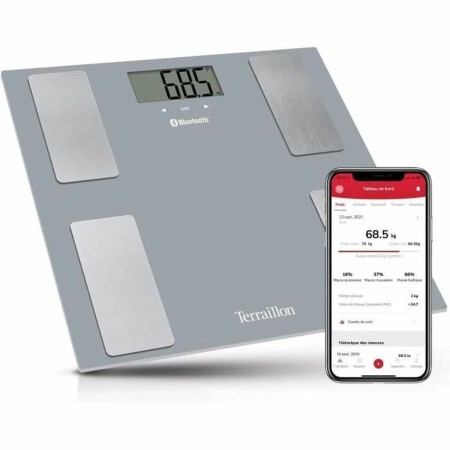 Digital Bathroom Scales Terraillon Smart Connect Grey | Tienda24 - Global Online Shop Tienda24.eu