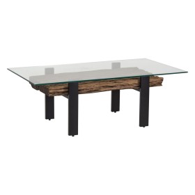 Mesa de Centro Romimex Castanho Preto 70 x 45 x 130 cm de Romimex, Jogos de móveis - Ref: D1618008, Preço: 755,15 €, Desconto: %