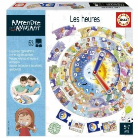 Gioco Educativo Educa Les heures (FR) di Educa, Giochi da tavolo - Rif: S7188909, Prezzo: 31,93 €, Sconto: %