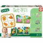 Puzzle Educa 3 in 1 von Educa, Sortier-, Stapel- & Steckspielzeug - Ref: S7188910, Preis: 33,14 €, Rabatt: %