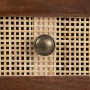 Chest of drawers SASHA 40 x 30 x 91,5 cm Natural Wood Cream