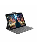 Custodia per iPad + Tastiera Logitech Slim Folio Grigio Qwerty in Spagnolo da Logitech, Custodie - Ref: S7819941, Precio: 114...