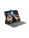 Estojo para iPad + Teclado Logitech Slim Folio Cinzento Qwerty espanhol | Tienda24 Tienda24.eu