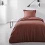 Lenzuolo con angoli aderenti TODAY Essential Terracotta 90 x 190 cm di TODAY, Lenzuola e federe per cuscino - Rif: S7189013, ...