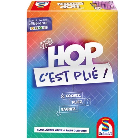 Jeu de société Schmidt Spiele HOP C'est Plié! (FR) de Schmidt Spiele, Jeux d'ambiance - Réf : S7189100, Prix : 29,21 €, Remis...