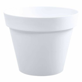 Pot EDA Tuscan Ø 30 x 26 cm Ronde Blanc polypropylène de EDA, Pots de fleurs - Réf : S7189283, Prix : 28,80 €, Remise : %