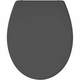 Toilet Seat Gelco Dark grey Silver by Gelco, Toilet accessories - Ref: S7189344, Price: 54,27 €, Discount: %