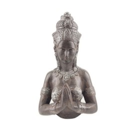 Busto Romimex Naturale Resina Donna Buddha 21 x 35 x 15 cm di Romimex, Sculture - Rif: D1618039, Prezzo: 31,54 €, Sconto: %