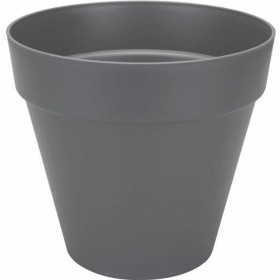 Blumentopf EDA Grau Ø 52 cm Dunkelgrau Kunststoff rund Moderne | Tienda24 - Global Online Shop Tienda24.eu