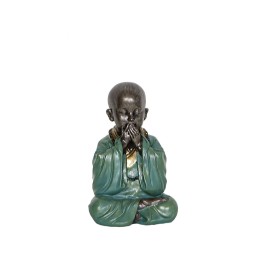 Statua Decorativa Romimex Turchese Dorato Frate 12 x 18 x 10 cm di Romimex, Soprammobili - Rif: D1618056, Prezzo: 17,16 €, Sc...