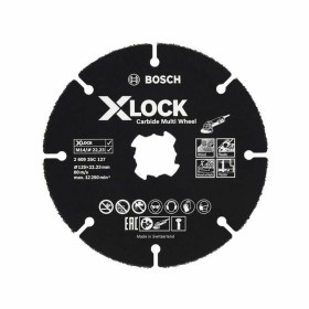 Disque de coupe BOSCH X-Lock carbure Ø 125 mm de BOSCH, Roues et disques abrasifs - Réf : S7189691, Prix : 37,46 €, Remise : %