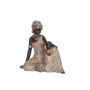 Decorative Figure Romimex Brown Natural African Woman 18 x 18 x 11 cm by Romimex, Ornaments - Ref: D1618078, Price: 23,40 €, ...