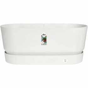 Planter Elho White 60 cm Plastic by Elho, Window Boxes - Ref: S7189757, Price: 60,66 €, Discount: %