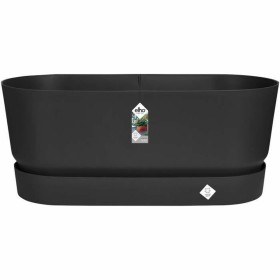 Planter Elho Black 60 cm Plastic by Elho, Window Boxes - Ref: S7189758, Price: 63,59 €, Discount: %