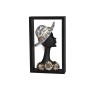 Bust Romimex Brown Resin Lady Hat 20 x 32 x 6 cm With frame by Romimex, Sculptures - Ref: D1618092, Price: 49,30 €, Discount: %