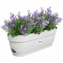 Planter Elho White 50 cm Blue Plastic by Elho, Window Boxes - Ref: S7189812, Price: 30,90 €, Discount: %