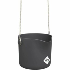 Hanging Planter Elho Black Anthracite Plastic Ø 18 cm by Elho, Hanging Planters & Baskets - Ref: S7189833, Price: 31,93 €, Di...