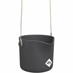 Vaso Suspenso Elho Preto Antracite Plástico Ø 18 cm de Elho, Vasos suspensos - Ref: S7189833, Preço: 31,93 €, Desconto: %