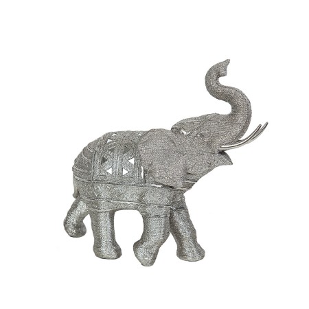 Figura Decorativa Romimex Prateado Elefante 39 x 35 x 15 cm de Romimex, Adornos - Ref: D1618121, Preço: 74,97 €, Desconto: %