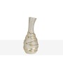 Florero Romimex Champagne Cerámica 12 x 27 x 12 cm de Romimex, Jarrones - Ref: D1618172, Precio: 16,81 €, Descuento: %