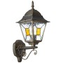 Luminária de parede Brilliant Janel E27 Preto 60 W de Brilliant, Apliques de exterior - Ref: S7190027, Preço: 42,75 €, Descon...